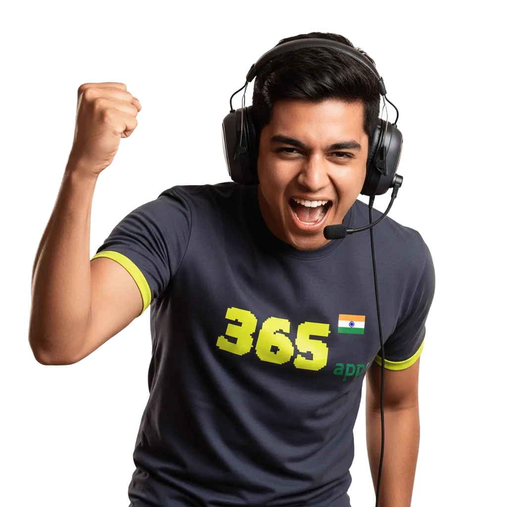Bet365 esports betting in India promo with app and desktop screens, live odds, and ₹4,000 free bets for new players.