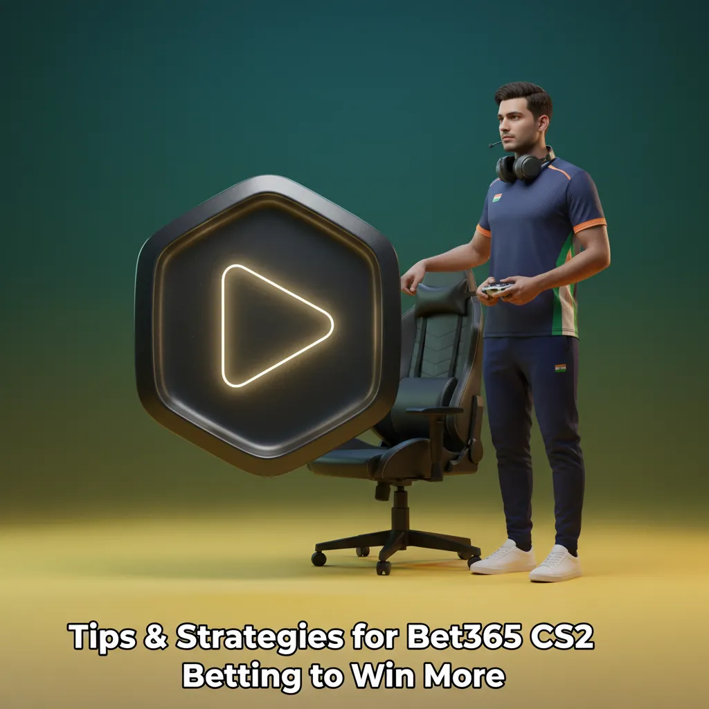 Infographic of Bet365 CS2 betting tips: bankroll rules, map pool research, roster changes, form, live odds, record keeping.