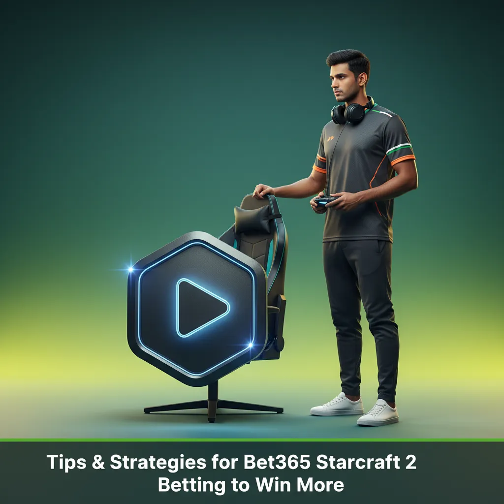 StarCraft II betting tips infographic: bankroll management, form, map pool, race matchups, series length, live betting.