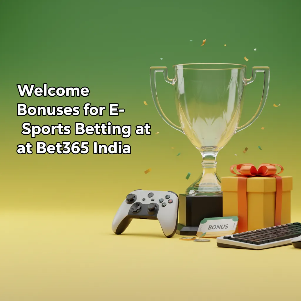 Bet365 India esports welcome bonus banner: Free bets up to ₹4,000; steps: KYC, deposit, qualifying bet. 18+ T&Cs apply.