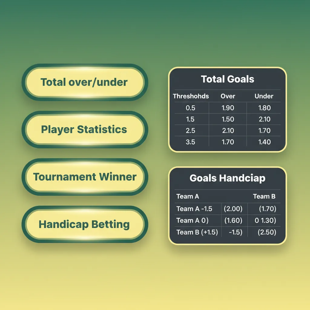 Bet types: Single, Express/accumulator, System; compare risk and payout; choose based on confidence and bankroll.