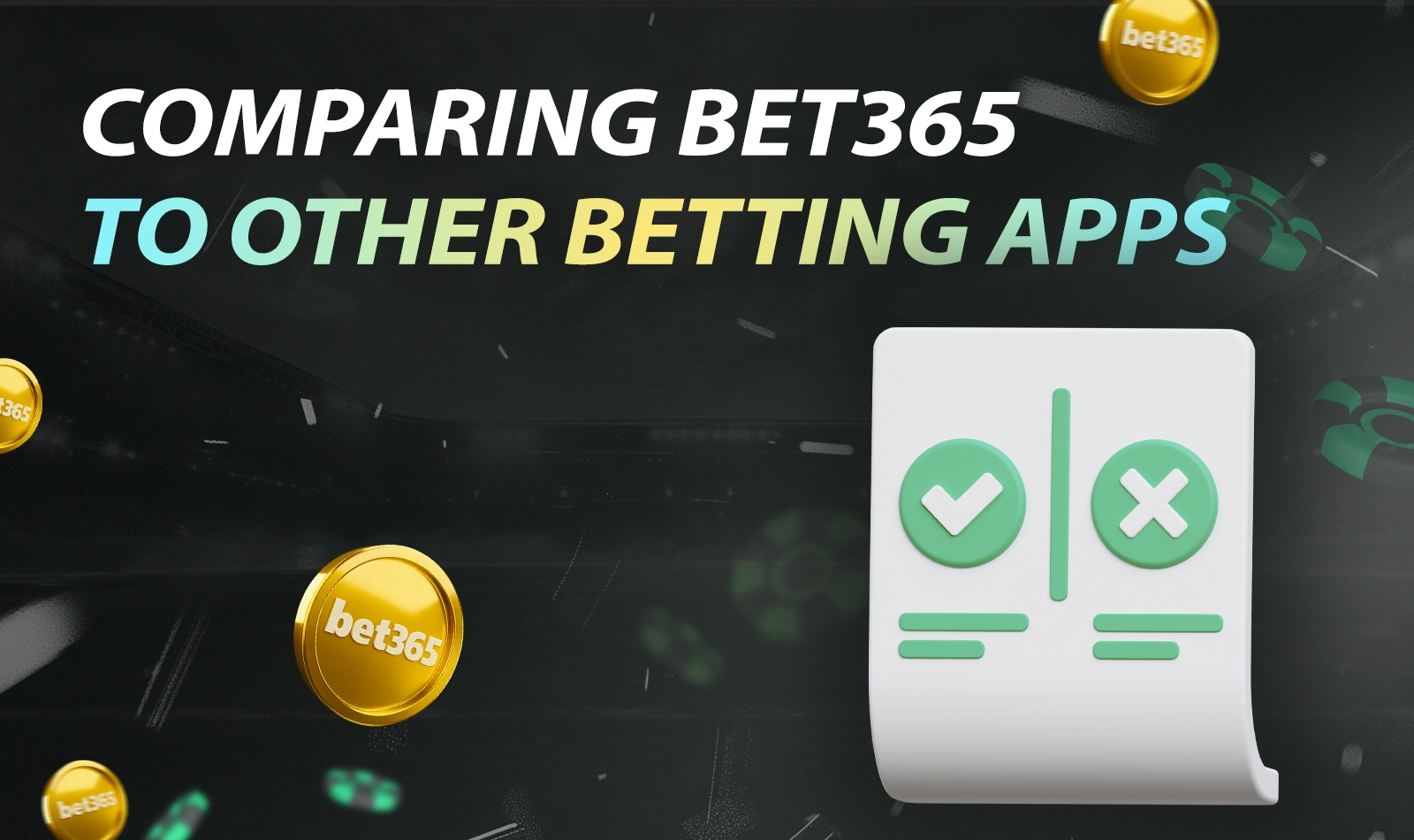 How bet365 compares to rival betting apps