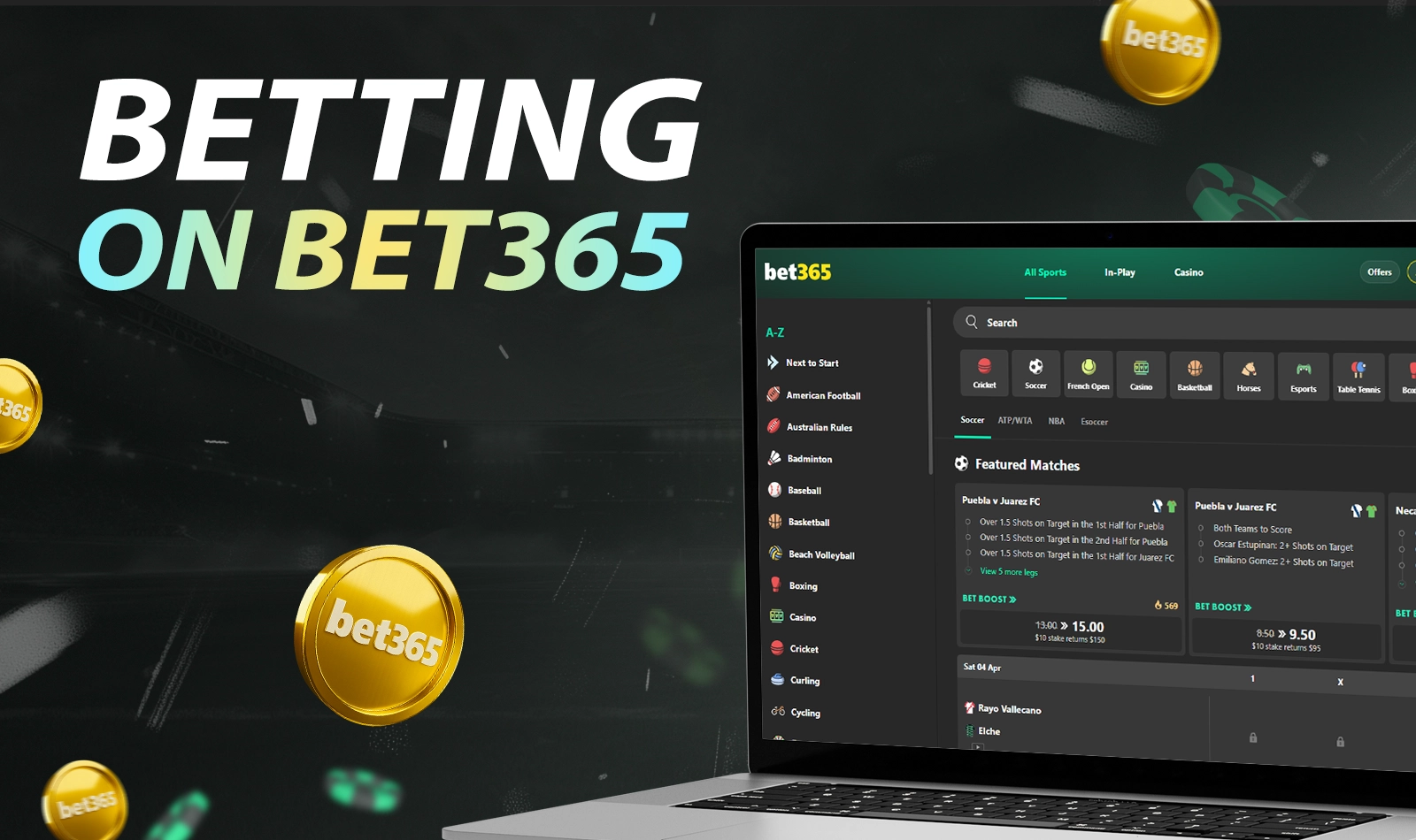 Step by step guide to placing bets on Bet365 platform
