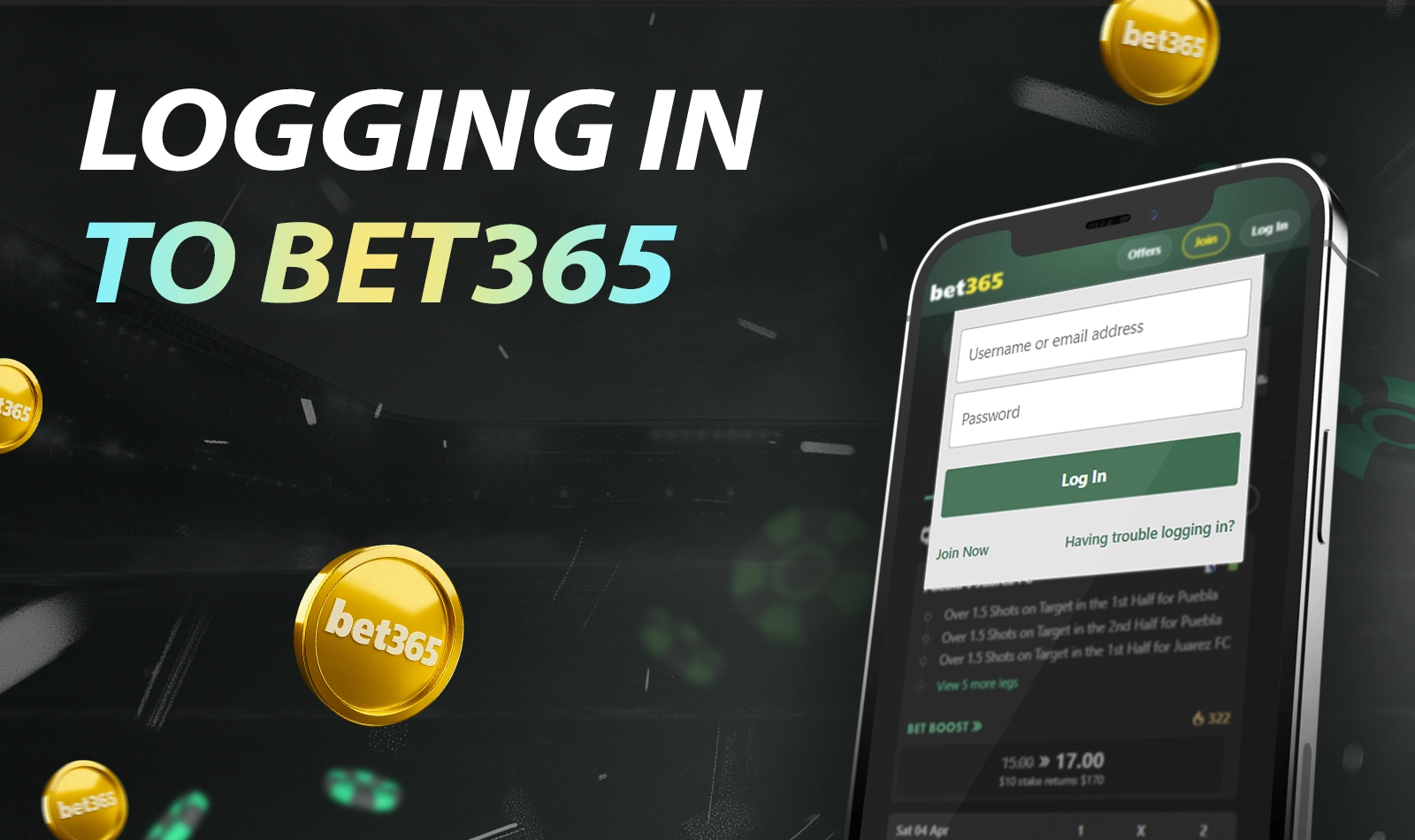 Quick and hassle free login process for accessing your Bet365 account
