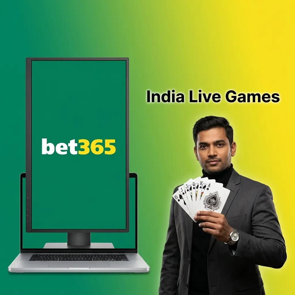 Bet365 India live dealer games including Andar Bahar, Teen Patti, and 32 Cards with local-language hosts