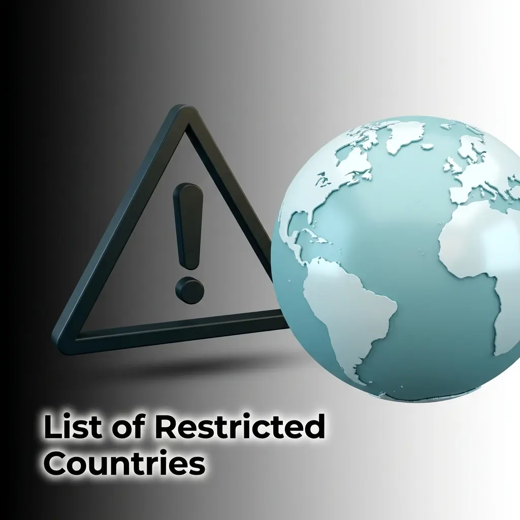 Bet365 restricted countries list including USA, Australia, France, Spain, Iran, North Korea, and other excluded jurisdictions