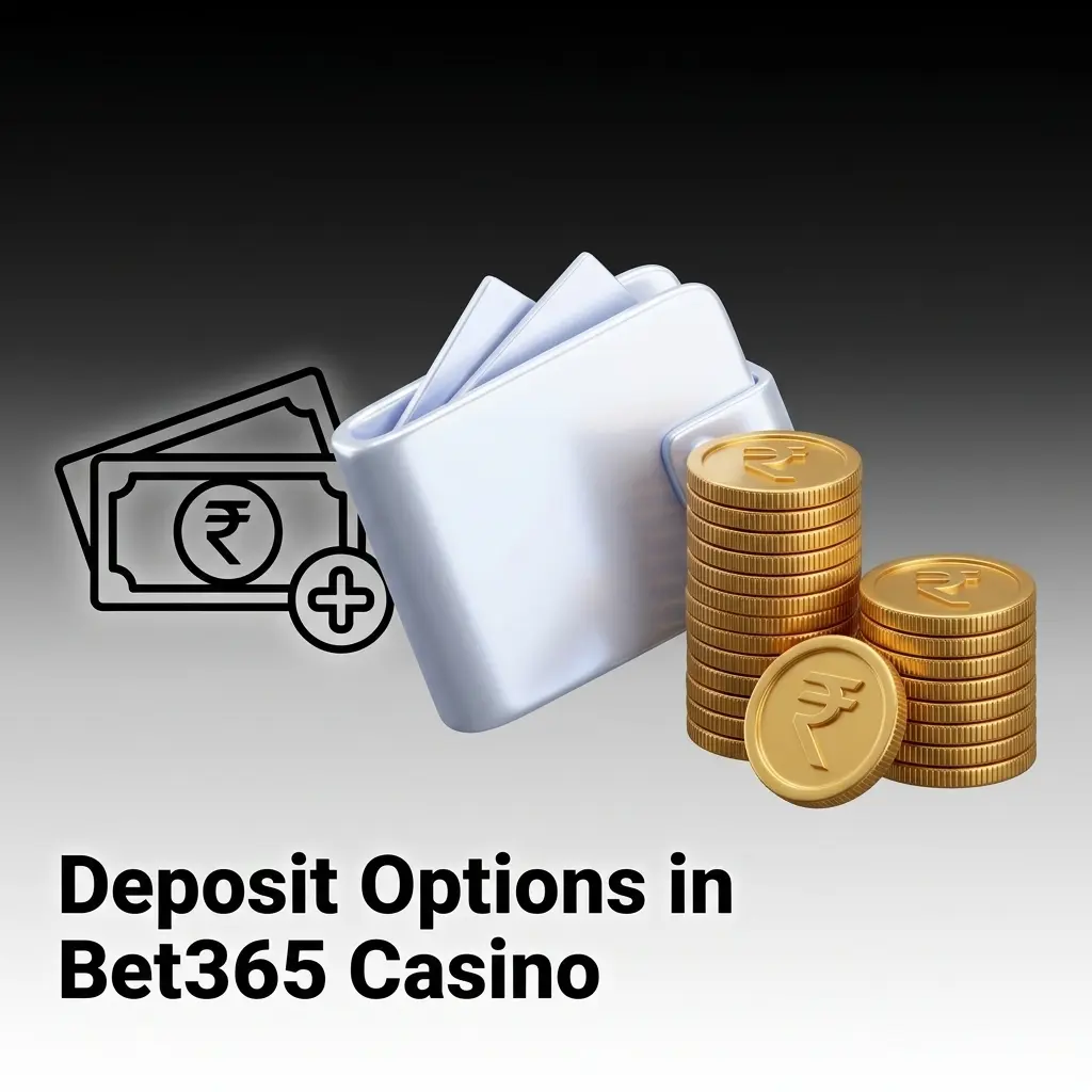 Bet365 Casino deposit options for India players showing UPI, AstroPay, Skrill, Neteller, and Bank Transfer methods