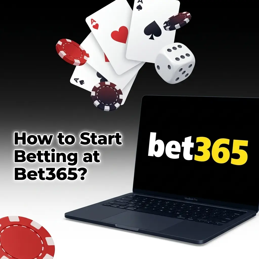 Step-by-step guide on how to start betting at Bet365, from registration to withdrawing winnings in India