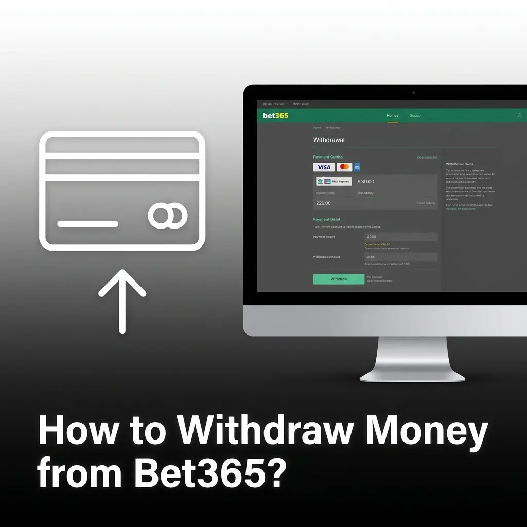 Bet365 withdrawal process showing cashier section with UPI, Skrill, Neteller, and Bank Transfer options